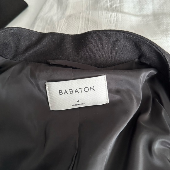 Babaton (Aritzia) Long Jacket Blazer - Black - Picture 6 of 9
